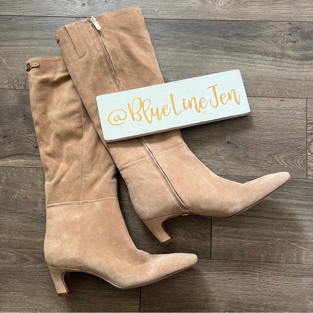 Sam Edelman Molly Suede Boots NWOT